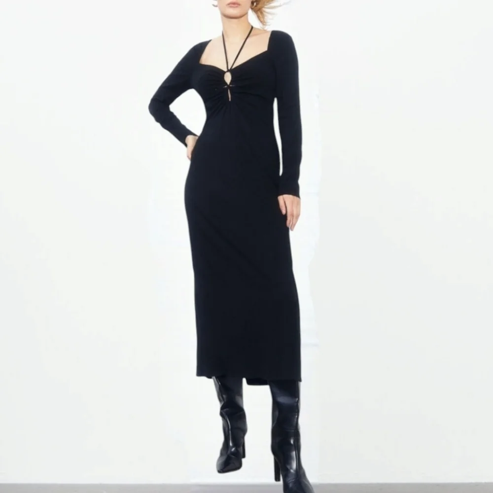 H&M Women's Halterneck Bodycon Dress NWT